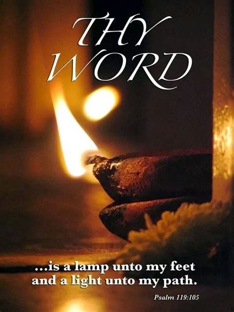 Yourwordlordpsalm119105122114 Thy Word Is A