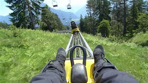 Longest Alpine Coaster In Imst Austria Youtube
