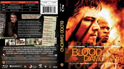 Blood Diamond Movie Blu Ray Custom Covers Blood Diamond 2006