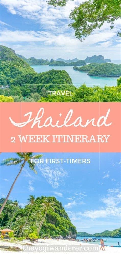 A Perfect Thailand 2 Week Itinerary For First Timers The Yogi