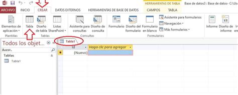 Como Crear Una Base De Datos En Access Desde Cero