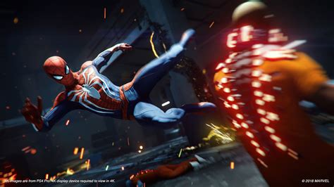 Download Spider Man Video Game Spider Man Ps4 Spider Man Ps4 4k Ultra Hd Wallpaper