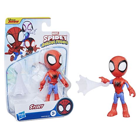 Spider Man Marvel Spidey And His Amazing Friends Spidey Hero Figure Inch Scale Action Figure