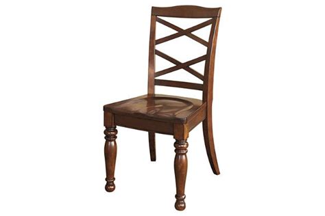 Rustic Brown Porter Dining Room Chair View 2 Rustic Dining Chairs