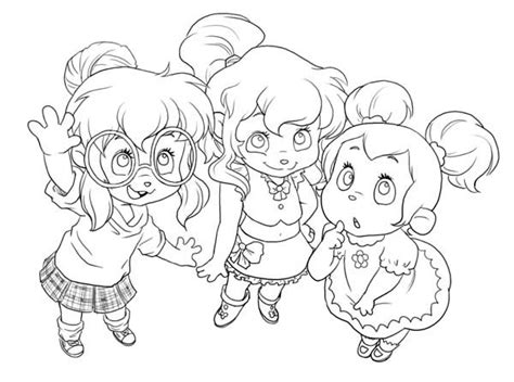 The Chipettes Coloring Pages ~ Coloring Pages