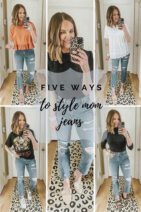 Five Ways To Style Mom Jeans Dressy To Casual Wishes And Reality