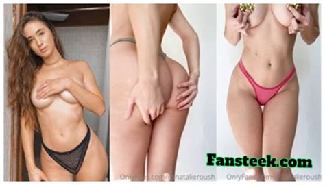 Natalie Roush Porn Underwear Try On Haul Nude Leak Video Fans Freak
