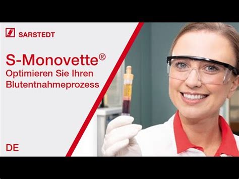 S Monovette Optimieren Sie Ihren Blutentnahmeprozess YouTube