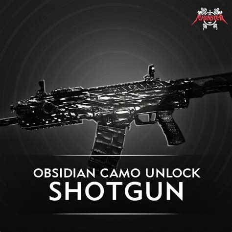 Call Of Duty Mw Shotgun Obsidian Camo Unlock Boost Cod Modern Warfare