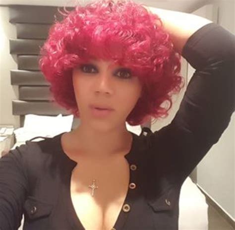 welcome to kyky s blog nadia buari her boobs and her red wig take a selfie