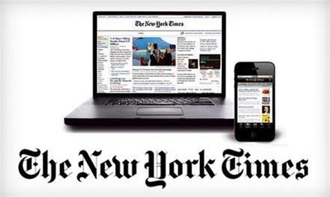 Digital Newspaper Subscription The New York Times Groupon