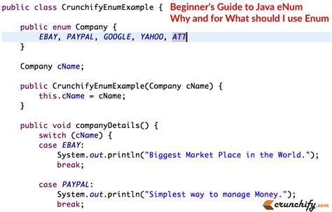 Beginner S Guide To Java ENum Why And For What Should I Use Enum