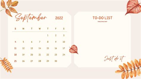 Share More Than 75 September 2022 Calendar Desktop Wallpaper Super Hot