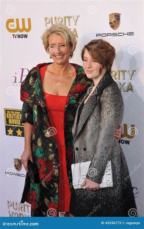Emma Thompson Gaia Romilly Wise Editorial Stock Photo Image Of Actress Dress