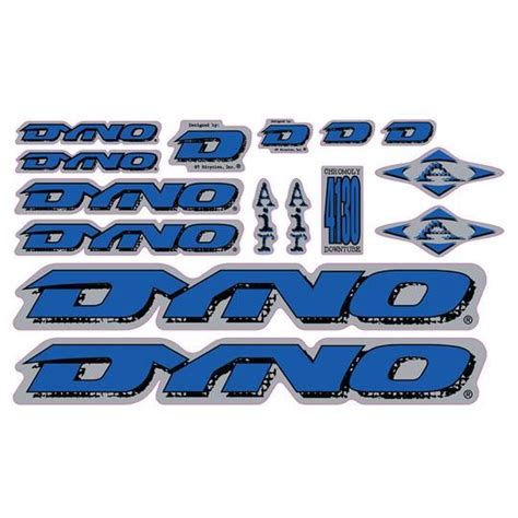 Shop For New Replacement Dyno Bmx Decal Stickers And Parts All Decal