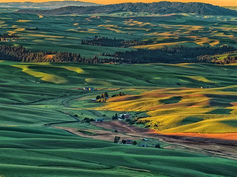 Sunrise In The Palouse Photograph By Peggy Blackwell Fine Art America