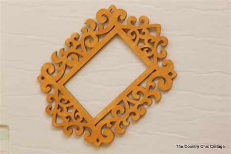 Diy Gold Frame Ornament Angie Holden The Country Chic Cottage