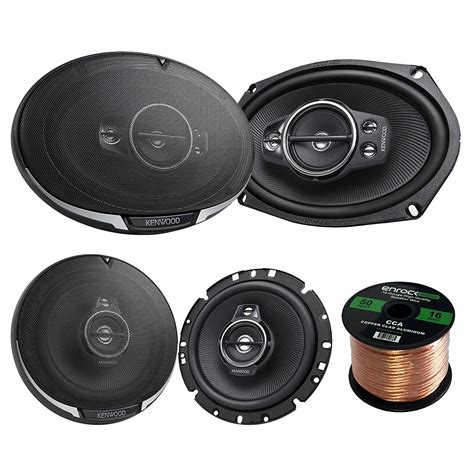 Buy 2 Pairs Car Speaker Package Of 4x Kenwood Kfc1795ps 660 Watt 6 34