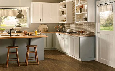 If you want to give your kitchen a gleaming look, none other than the glass cabinets are what you should be going for. Popular Kitchen Cabinet Color Ideas & Trends | Flooring ...
