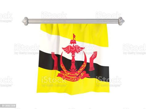 Panji Dengan Bendera Brunei Foto Stok Unduh Gambar Sekarang Bahasa