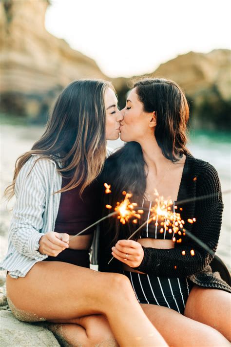 Lesbian Photoshoot Ideas Couple And Engagement