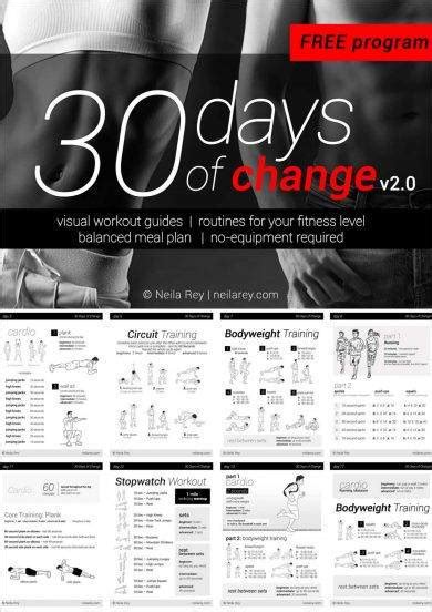 Complete this workout at home, no equipment required. 9+ 30-Day Workout Plan Examples - PDF | Examples