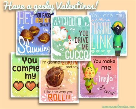 Legend Of Zelda Valentines Day Cards Will Fill Your Heart Containers