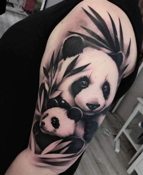 Panda Tattoos Tattoo Designs For The Perfect Animal Body Tattoo Art