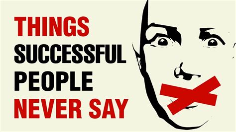 5 Things That Are Never Being Heard From Successful People