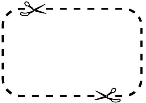 Coupon Border Png Clip Art Library Images