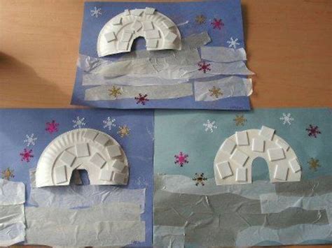 Igloo Craft Winter Crafts Preschool Winter Preschool Igloo Craft