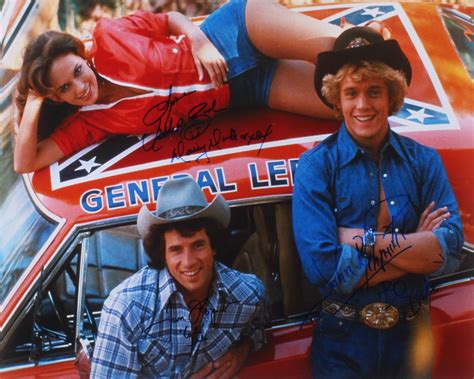 Tom Wopat John Schneider And Catherine Bach Signed The Dukes Of Hazzard