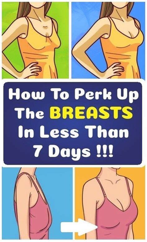 A Very Simple Way To Perk Up Your Breasts In Less Than Days Healthy