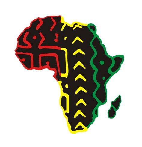 Africa Silhouette Cricutcut Files Jpeg SVG EPS PNG Clip - Etsy