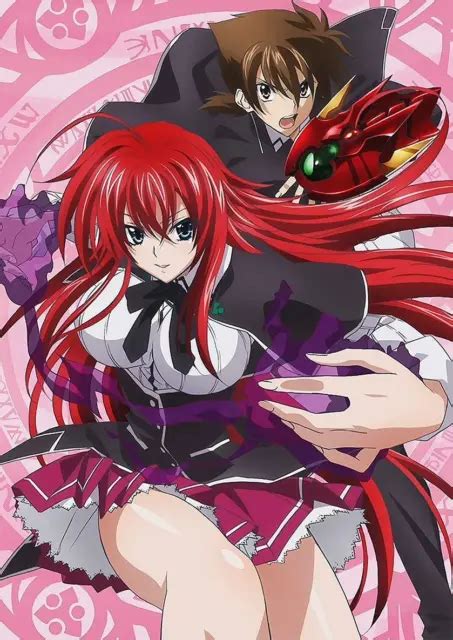 Poster Anime High School Dxd Type F Characters Formato A3 42x30cm