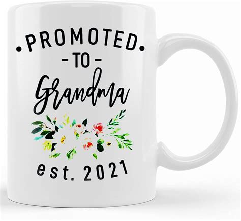 Personalized Grandma And Grandpa Mugs 2021 Promoted To