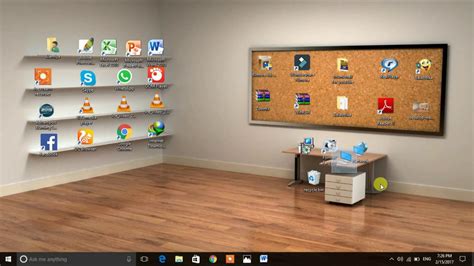 How To Make A Beautiful Classic 3d Desktop In Windows Youtube
