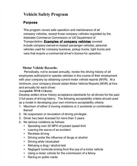 Maybe you would like to learn more about one of these? FREE 7+ Safety Program Templates in MS Word | PDF