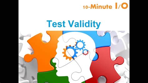 10 Minute Io Test Validity Youtube