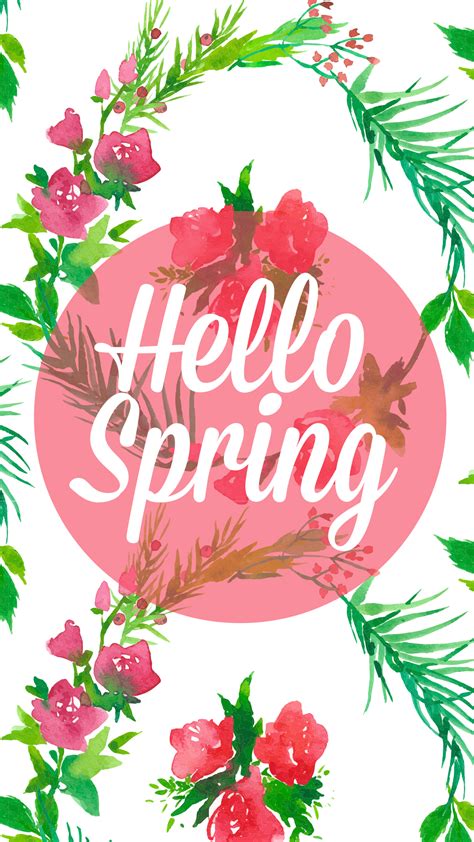 Hello Spring Wallpapers Wallpaper Cave