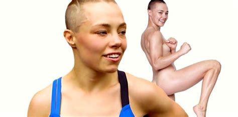 Rose Namajunas Bares All For Women S Health Naked Issue Mmaweekly Com