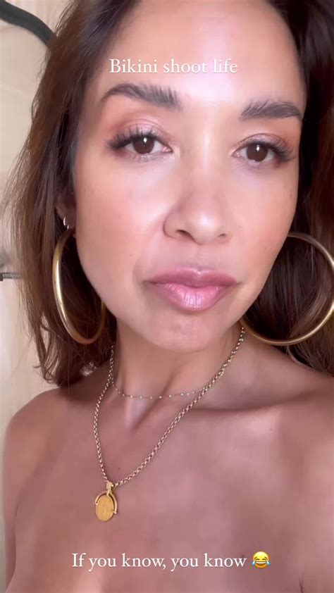 Myleene Klass Looks Incredible As She Poses Topless To Show Off Her Tan