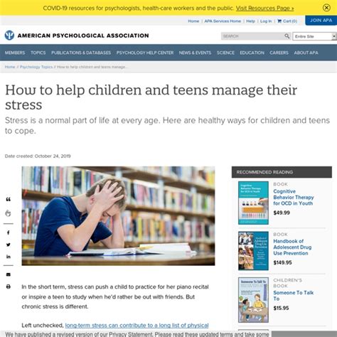 Stress Management For Teens Pearltrees