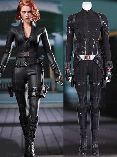Endgame Avengers Black Widow Zentai Jumpsuit Battle Suit Cosplay