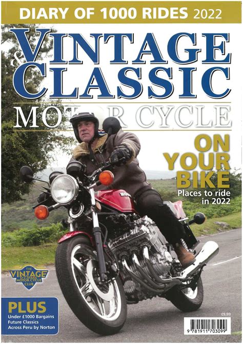 Vintage Classic Motorcycle Magazine Ace Cafe Shop