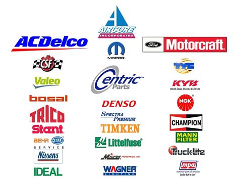 Auto Parts Logos