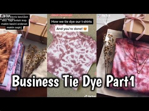 Business Tie Dye Part1 Check ||Tiktok Compilation 