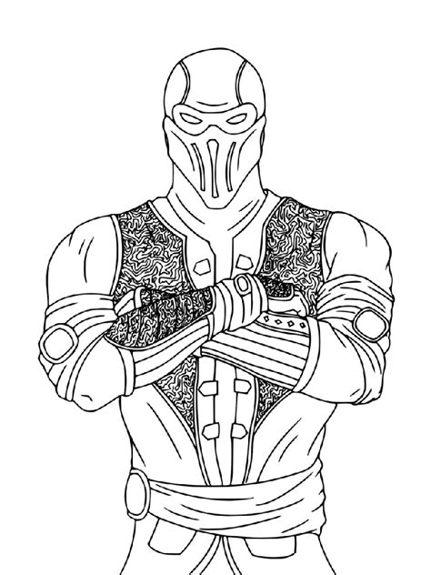 Sub Zero coloring pages. Free Printable Sub Zero coloring pages.