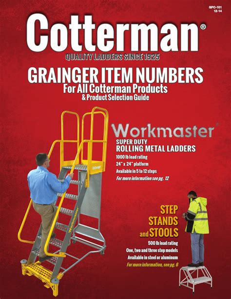 Cotterman Grainger Product Catalog 2015 By Cotterman Issuu