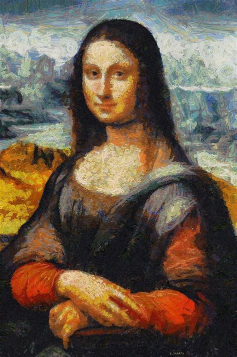 What If Vincent Van Gogh Had Painted Mona Lisa Painting